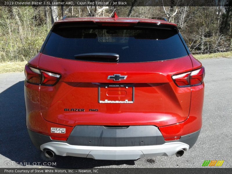 Cajun Red Tintcoat / Jet Black 2019 Chevrolet Blazer 3.6L Leather AWD