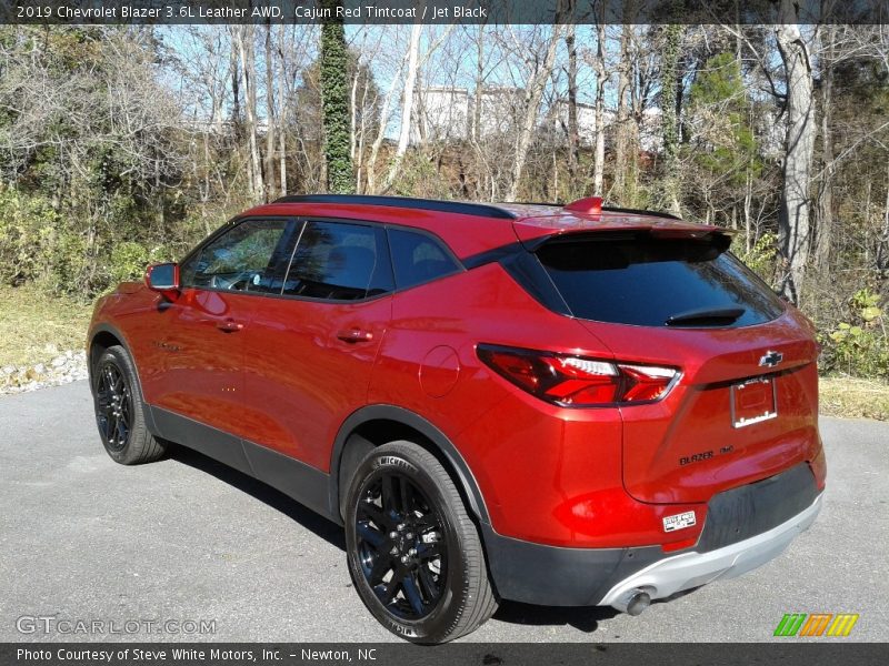 Cajun Red Tintcoat / Jet Black 2019 Chevrolet Blazer 3.6L Leather AWD