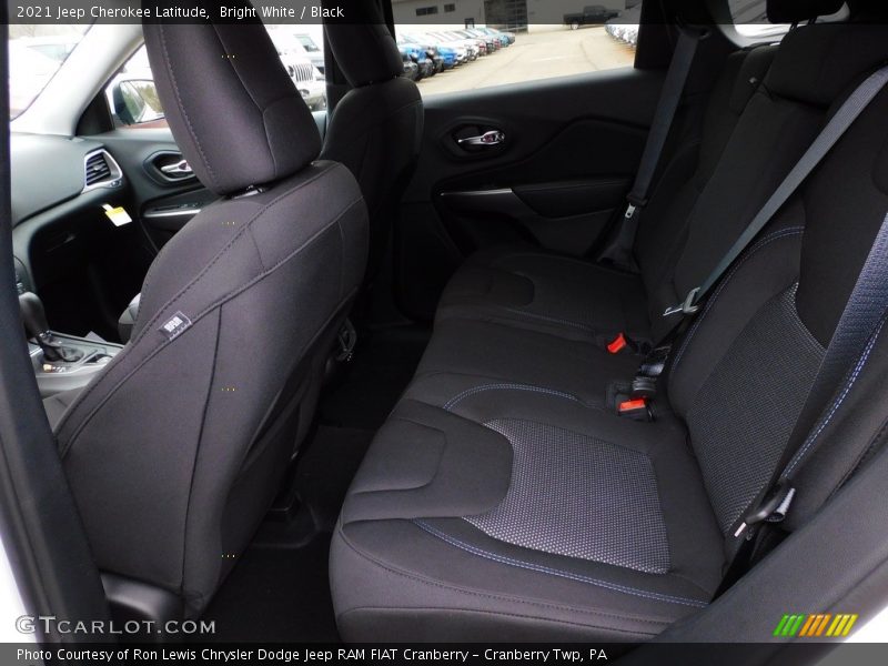 Bright White / Black 2021 Jeep Cherokee Latitude