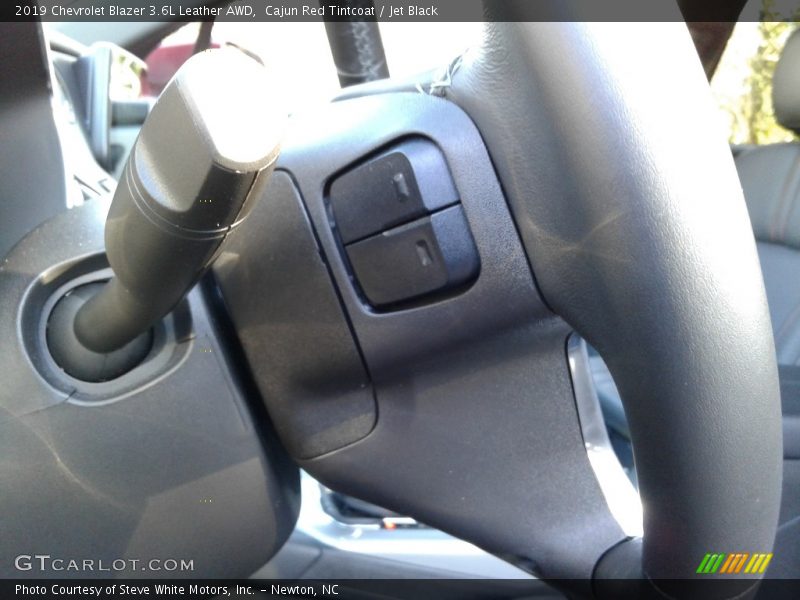 Cajun Red Tintcoat / Jet Black 2019 Chevrolet Blazer 3.6L Leather AWD