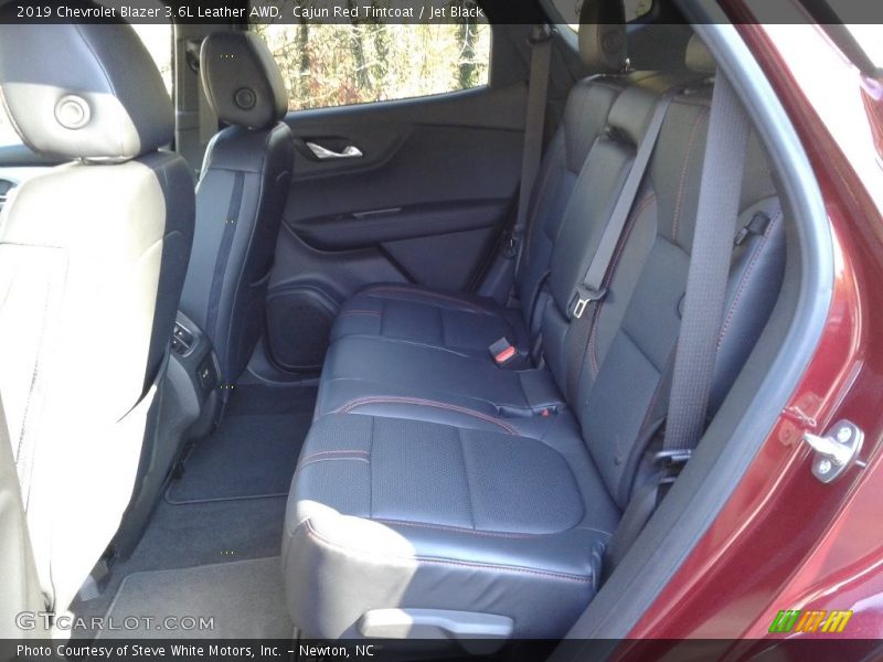 Rear Seat of 2019 Blazer 3.6L Leather AWD