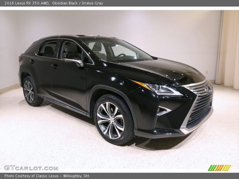  2016 RX 350 AWD Obsidian Black