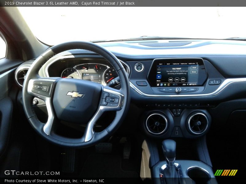 Cajun Red Tintcoat / Jet Black 2019 Chevrolet Blazer 3.6L Leather AWD