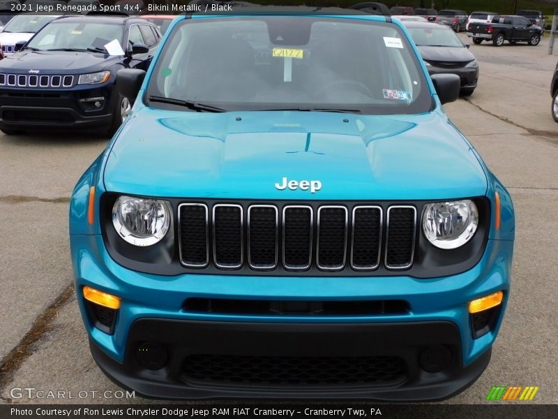Bikini Metallic / Black 2021 Jeep Renegade Sport 4x4
