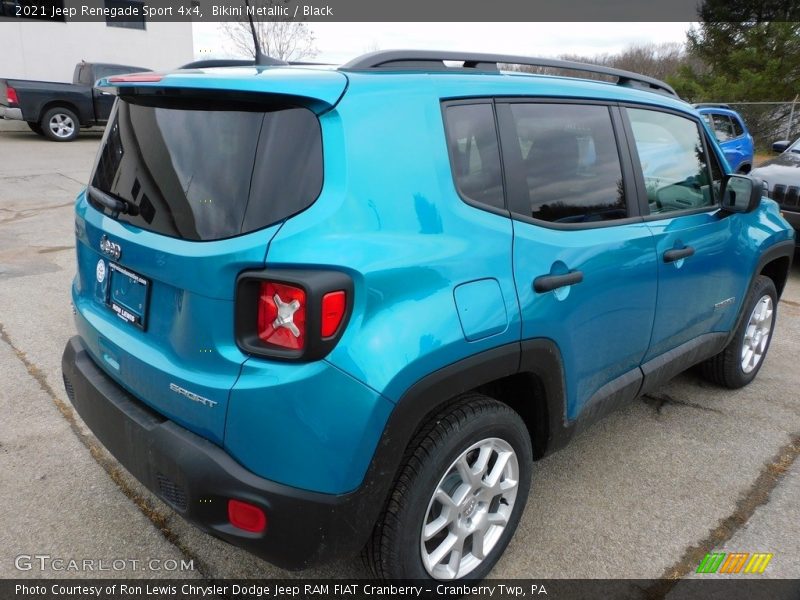 Bikini Metallic / Black 2021 Jeep Renegade Sport 4x4