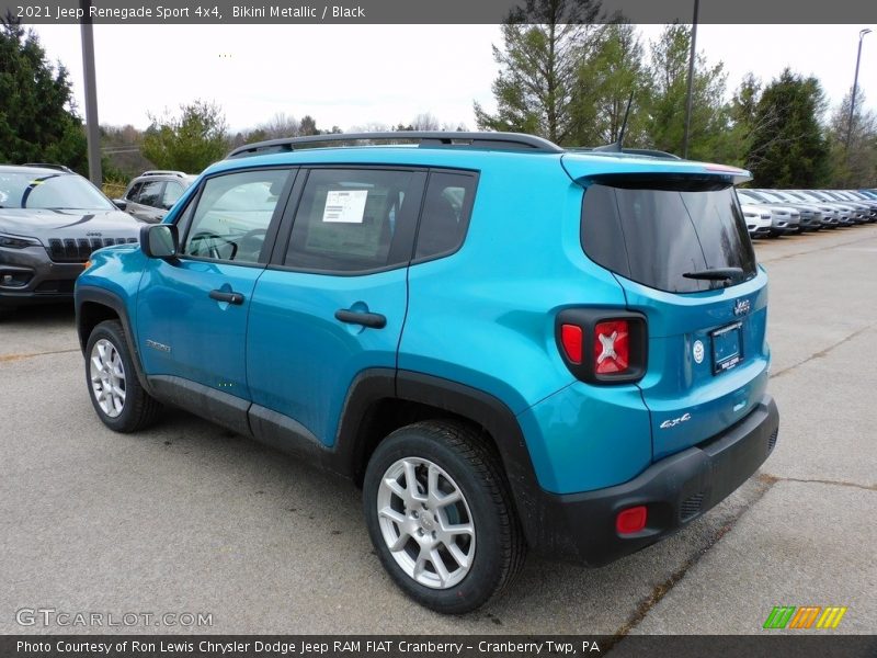 Bikini Metallic / Black 2021 Jeep Renegade Sport 4x4