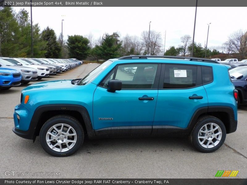 Bikini Metallic / Black 2021 Jeep Renegade Sport 4x4