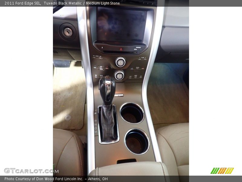 Tuxedo Black Metallic / Medium Light Stone 2011 Ford Edge SEL