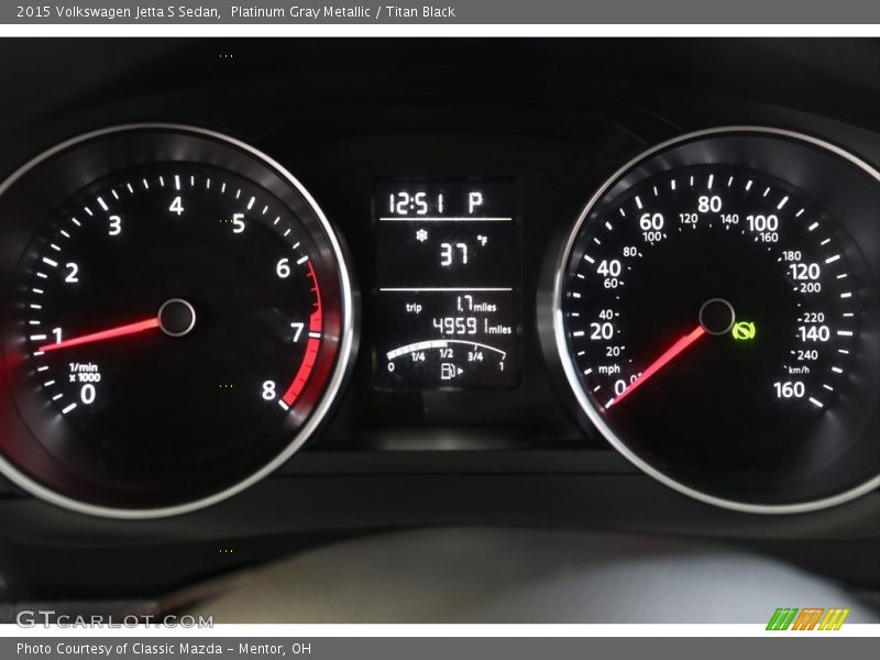  2015 Jetta S Sedan S Sedan Gauges