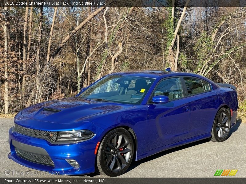 IndiGo Blue / Black 2018 Dodge Charger R/T Scat Pack