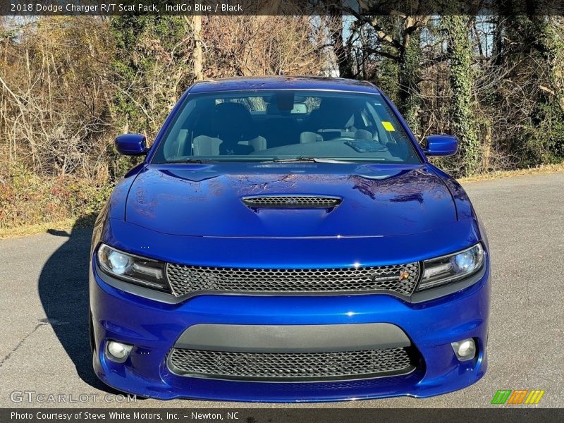 IndiGo Blue / Black 2018 Dodge Charger R/T Scat Pack