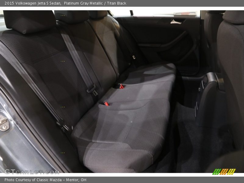 Platinum Gray Metallic / Titan Black 2015 Volkswagen Jetta S Sedan