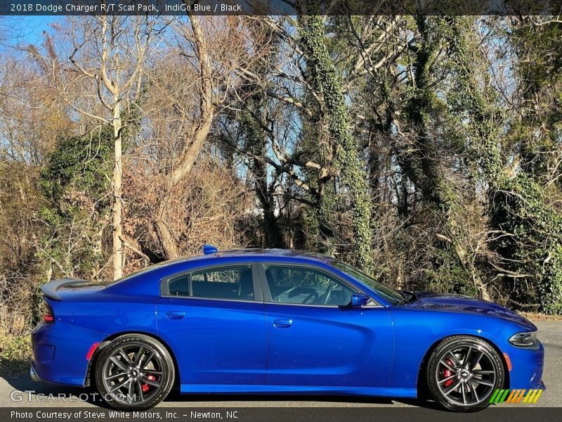 IndiGo Blue / Black 2018 Dodge Charger R/T Scat Pack