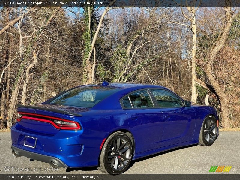 IndiGo Blue / Black 2018 Dodge Charger R/T Scat Pack