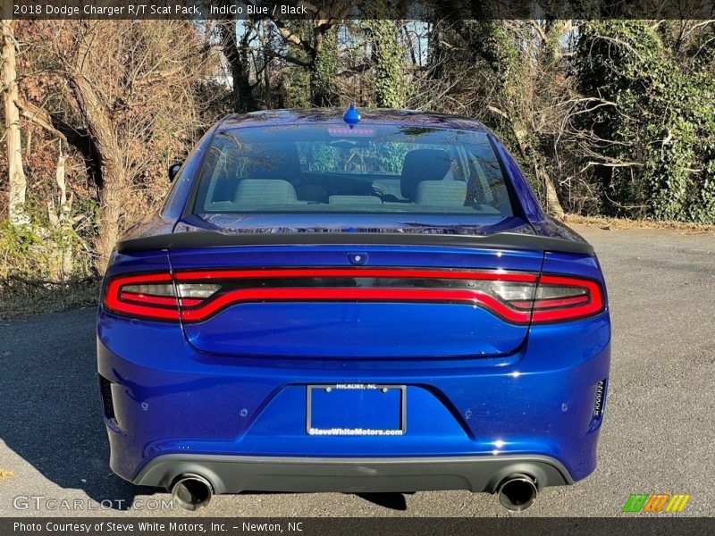 IndiGo Blue / Black 2018 Dodge Charger R/T Scat Pack