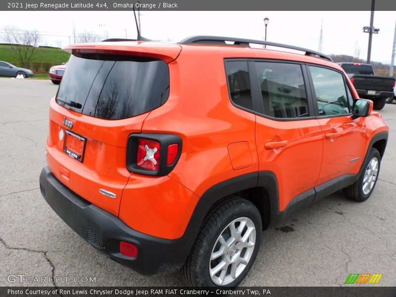 Omaha Orange / Black 2021 Jeep Renegade Latitude 4x4