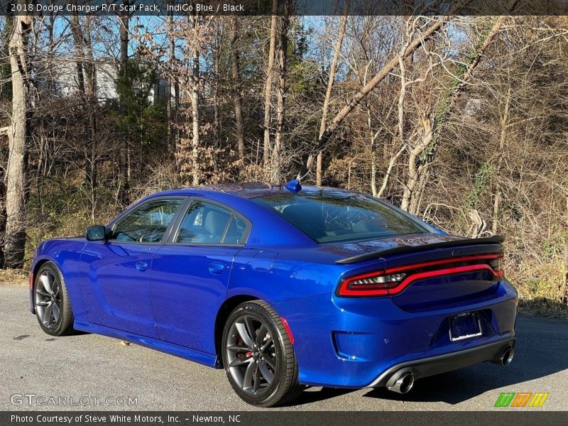 IndiGo Blue / Black 2018 Dodge Charger R/T Scat Pack