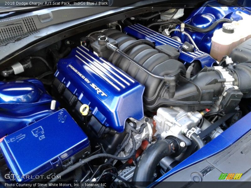 IndiGo Blue / Black 2018 Dodge Charger R/T Scat Pack