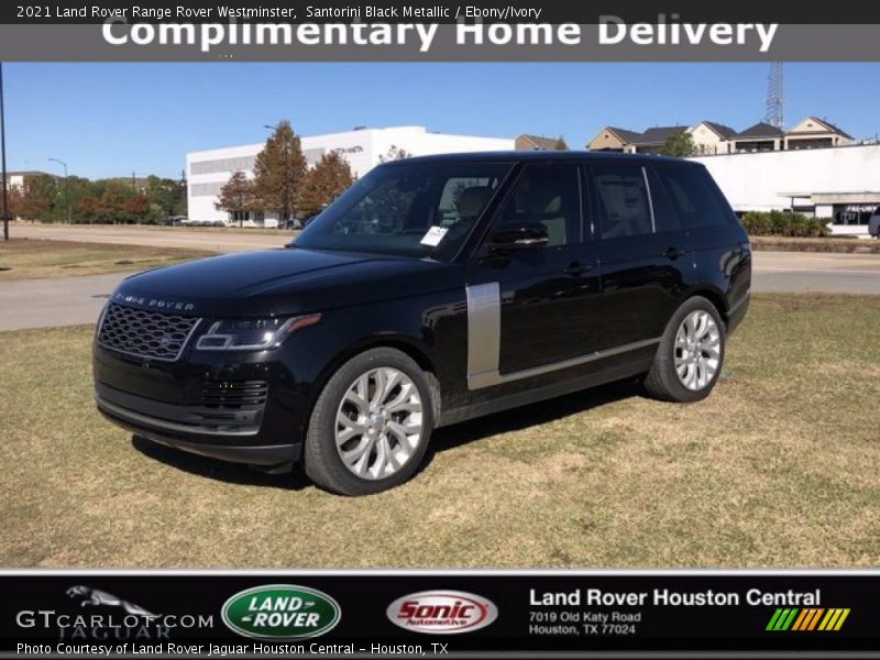 Santorini Black Metallic / Ebony/Ivory 2021 Land Rover Range Rover Westminster