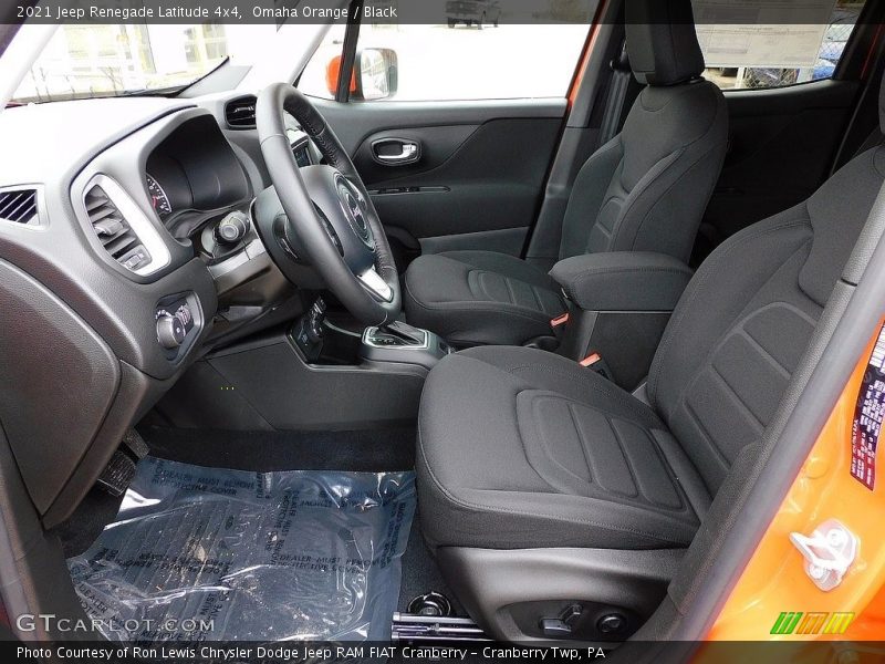Omaha Orange / Black 2021 Jeep Renegade Latitude 4x4