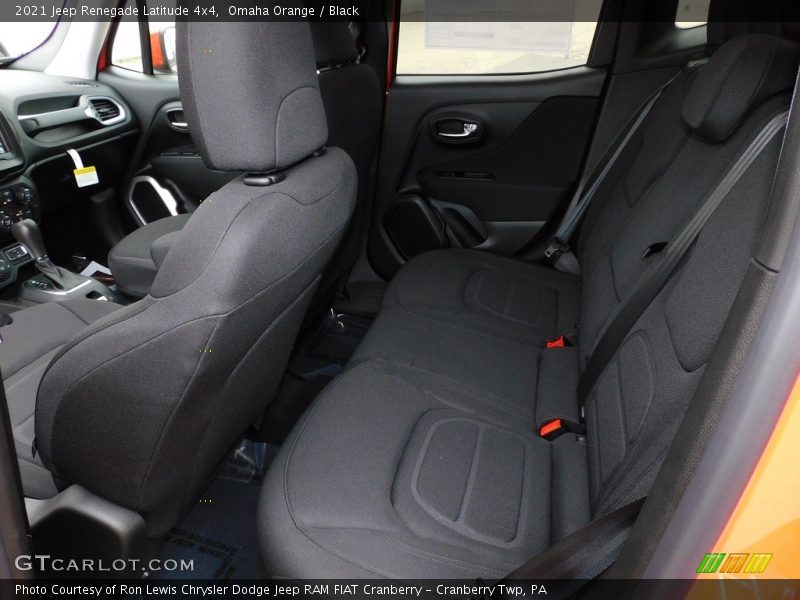 Omaha Orange / Black 2021 Jeep Renegade Latitude 4x4