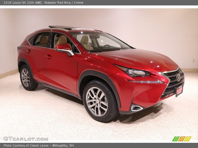 Front 3/4 View of 2016 NX 200t AWD
