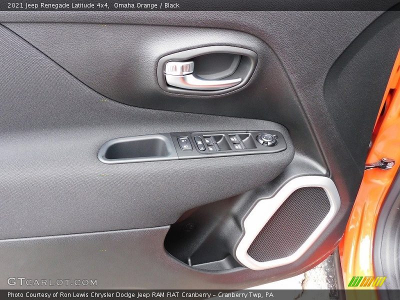 Omaha Orange / Black 2021 Jeep Renegade Latitude 4x4
