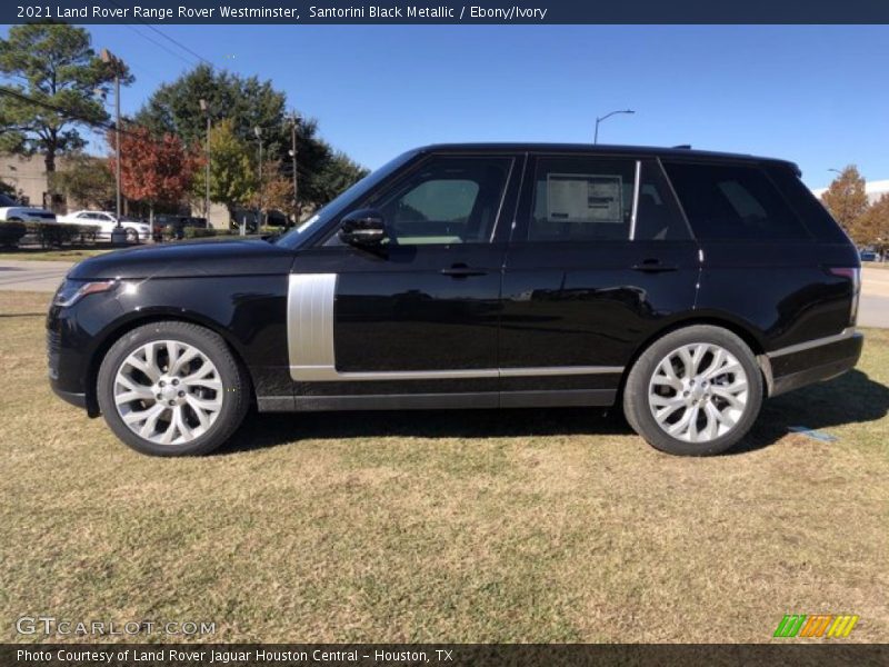 Santorini Black Metallic / Ebony/Ivory 2021 Land Rover Range Rover Westminster