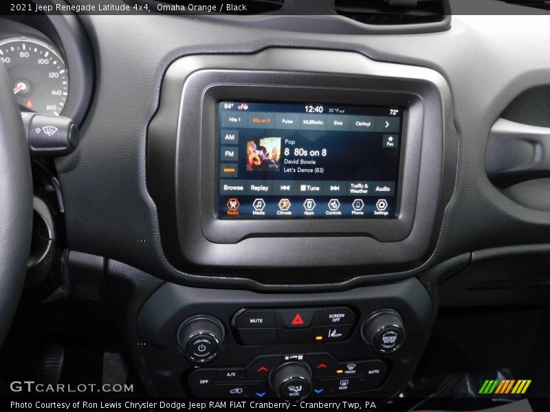 Omaha Orange / Black 2021 Jeep Renegade Latitude 4x4