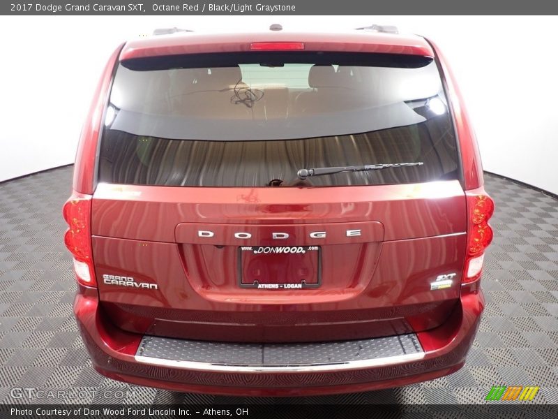 Octane Red / Black/Light Graystone 2017 Dodge Grand Caravan SXT