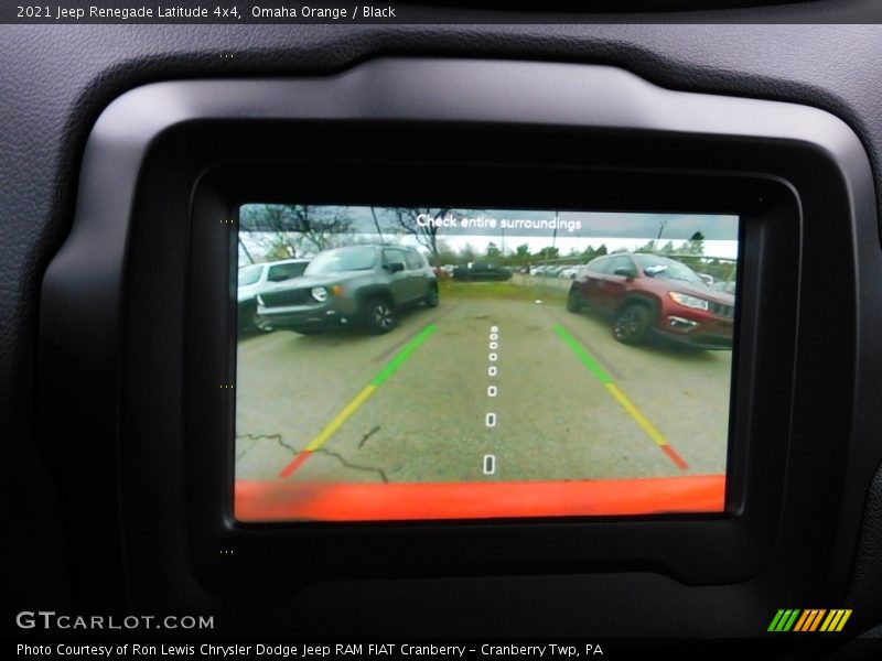 Omaha Orange / Black 2021 Jeep Renegade Latitude 4x4