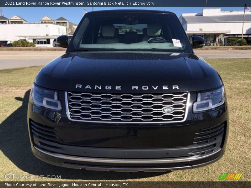 Santorini Black Metallic / Ebony/Ivory 2021 Land Rover Range Rover Westminster