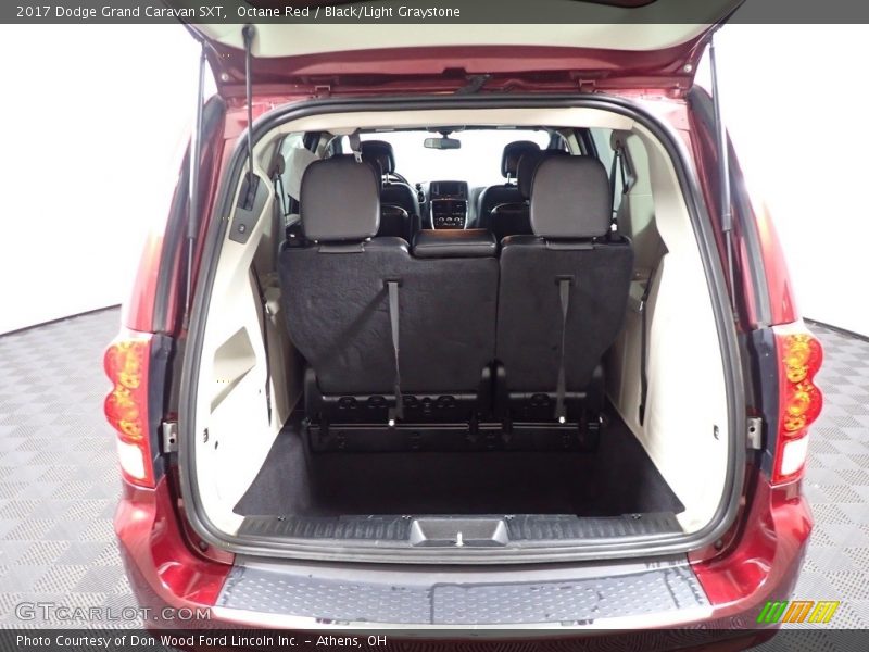 Octane Red / Black/Light Graystone 2017 Dodge Grand Caravan SXT
