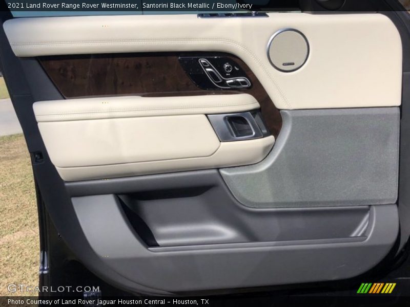 Santorini Black Metallic / Ebony/Ivory 2021 Land Rover Range Rover Westminster