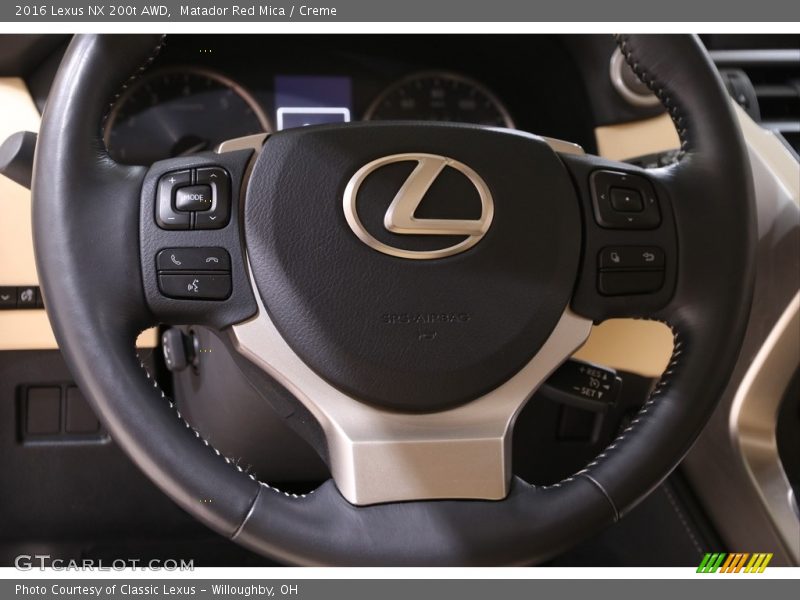  2016 NX 200t AWD Steering Wheel