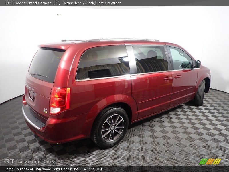Octane Red / Black/Light Graystone 2017 Dodge Grand Caravan SXT