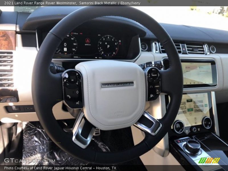 Santorini Black Metallic / Ebony/Ivory 2021 Land Rover Range Rover Westminster