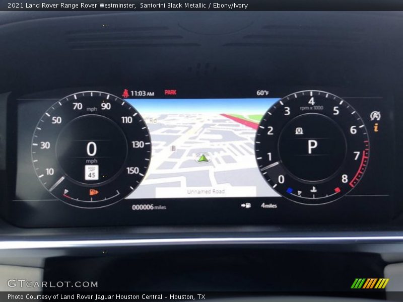Santorini Black Metallic / Ebony/Ivory 2021 Land Rover Range Rover Westminster