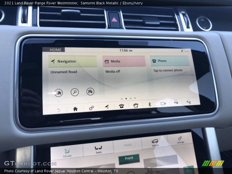 Santorini Black Metallic / Ebony/Ivory 2021 Land Rover Range Rover Westminster