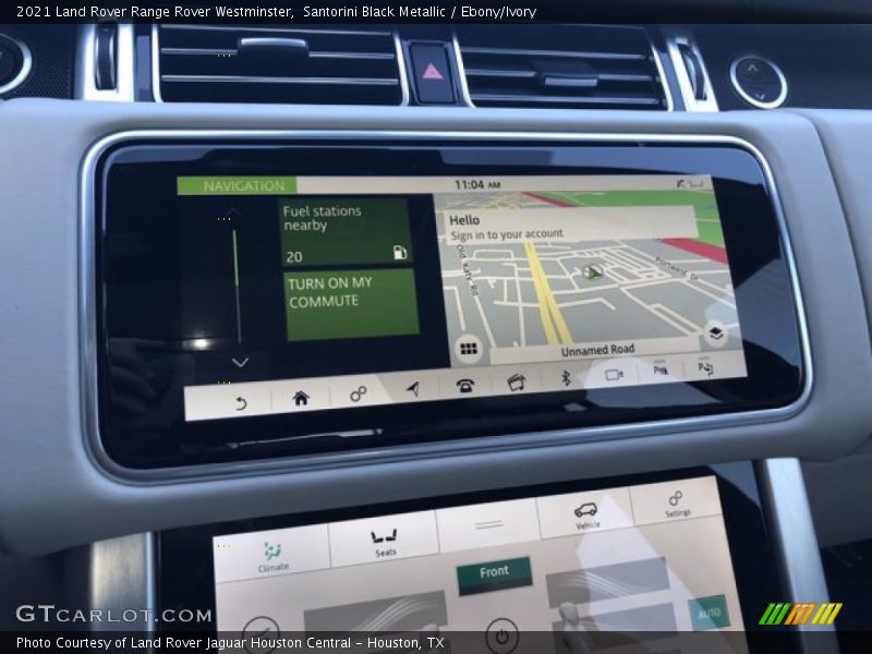 Santorini Black Metallic / Ebony/Ivory 2021 Land Rover Range Rover Westminster