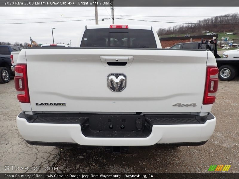Bright White / Black 2020 Ram 2500 Laramie Crew Cab 4x4