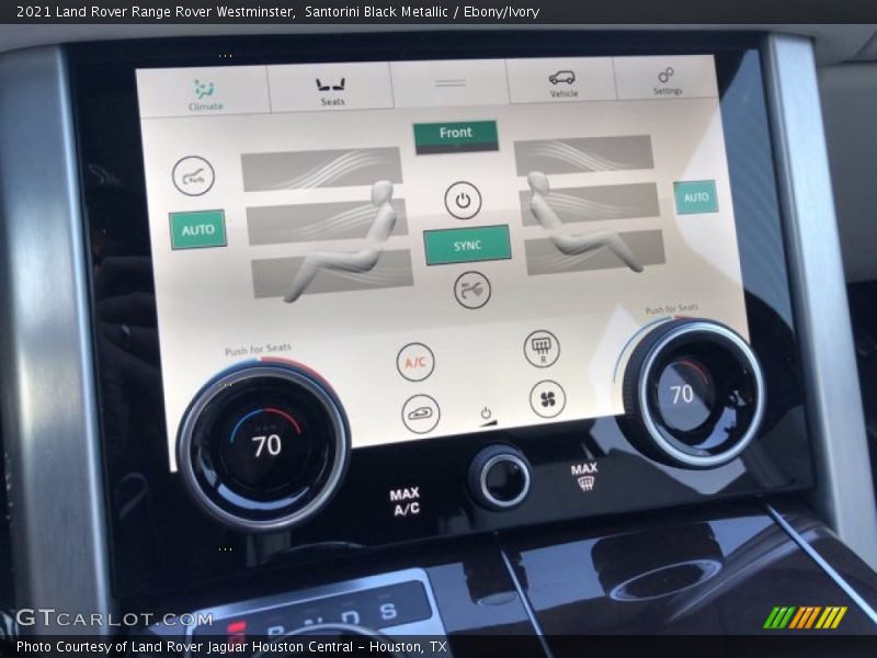 Santorini Black Metallic / Ebony/Ivory 2021 Land Rover Range Rover Westminster