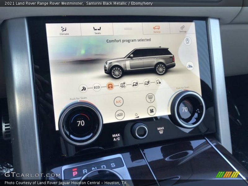 Santorini Black Metallic / Ebony/Ivory 2021 Land Rover Range Rover Westminster