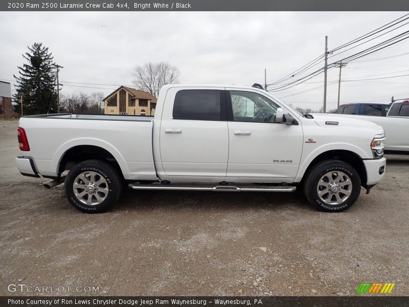 Bright White / Black 2020 Ram 2500 Laramie Crew Cab 4x4