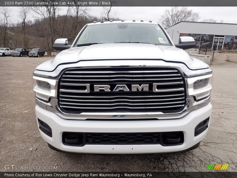 Bright White / Black 2020 Ram 2500 Laramie Crew Cab 4x4