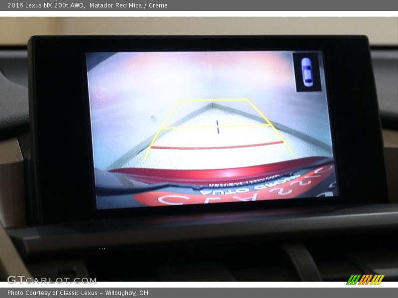 Matador Red Mica / Creme 2016 Lexus NX 200t AWD