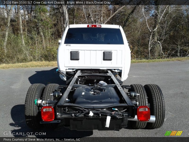 Bright White / Black/Diesel Gray 2020 Ram 3500 SLT Crew Cab 4x4 Chassis