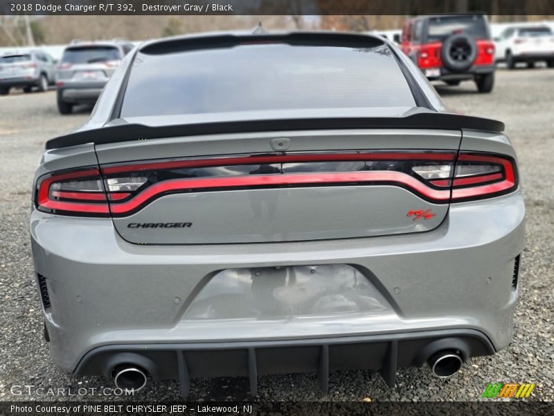 Destroyer Gray / Black 2018 Dodge Charger R/T 392