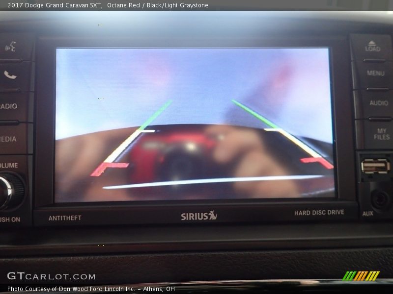 Octane Red / Black/Light Graystone 2017 Dodge Grand Caravan SXT