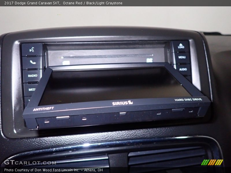 Octane Red / Black/Light Graystone 2017 Dodge Grand Caravan SXT